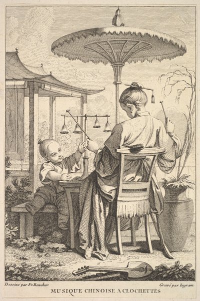 Kinesisk klokkemusikk, 1741-63. av John Ingram