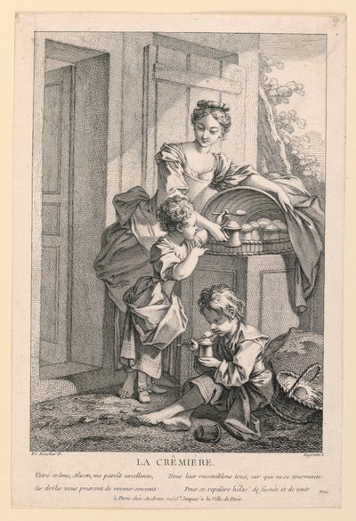 La Crêmiere av John Ingram