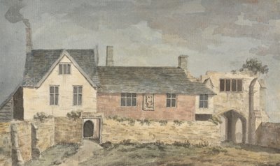 Innsiden av Castle Gate, Taunton, Somerset av John Inigo Richards