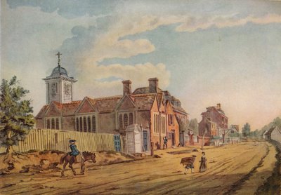 The Old Chapel, Kentish Town, c1770, 1925 av John Inigo Richards