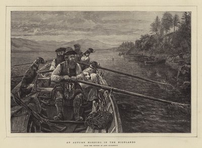 En høstmorgen i høylandet av John Isaac Richardson