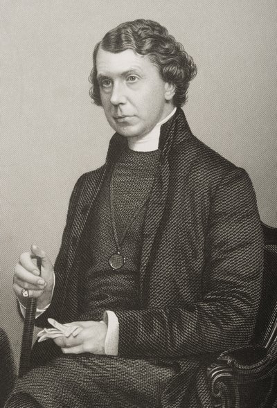 Archibald Campbell Tait (1811-82) gravert av D.J. Pund fra et fotografi, fra 