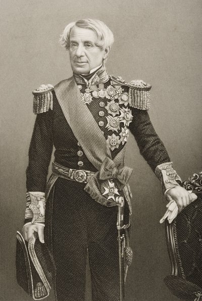 Edmund Lyons (1790-1858) gravert av D.J. Pund fra et fotografi, fra 