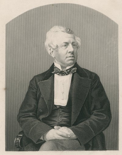 George William Frederick Howard, gravert av D.J. Pund fra et fotografi, fra 