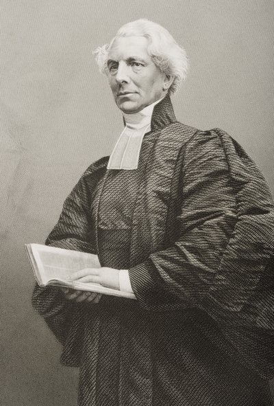 Hugh McNeile (1795-1879) gravert av D.J. Pund fra et fotografi, fra 