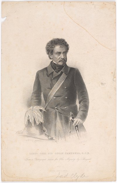 ?Generalløytnant Sir Colin Campbell, G.C.B.?, 1856 ca. av John Jabez Edwin Paisley Mayall