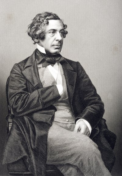 Samuel Warren (1807-77) gravert av D.J. Pund fra et fotografi, fra 