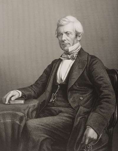 William Chambers (1800-83) gravert av D.J. Pund fra et fotografi, fra 