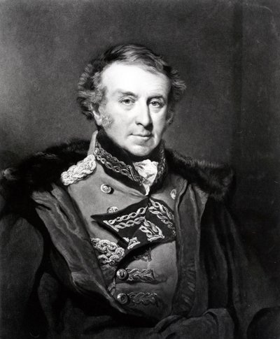 Portrett av Sir Hew Whitefoord Dalrymple, 1831 av John Jackson