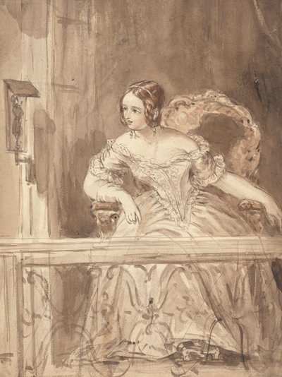 Dronning Victoria av John James Chalon