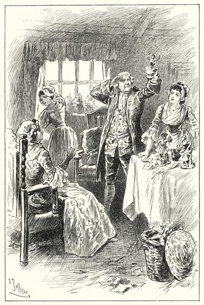 "De fem sansene, min kjære" (litho) av John Jellicoe