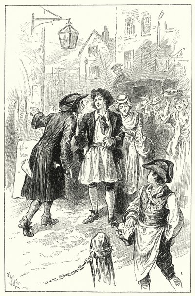 "Vil du være gift, sir?" (litho) av John Jellicoe