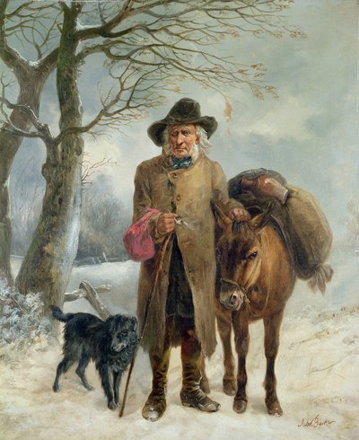 Innsamling av vinterdrivstoff (olje) av John Jesse Barker