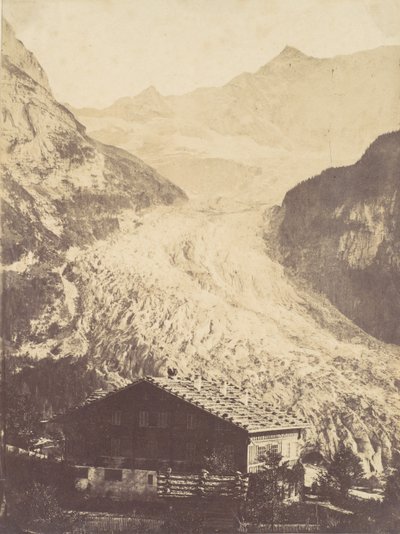 Den sveitsiske isbreen, 1850-tallet. av John Joscelyn Coghill