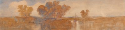 En fjern utsikt over Norwich av John Joseph Cotman