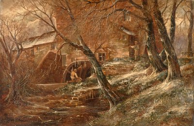 Hamstead Mill, Staffordshire Hamstead Hill, Handsworth 1850-1908. av John Joseph Hughes