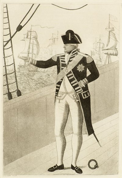 Admiral Duncan på Quarter Deck av John Kay