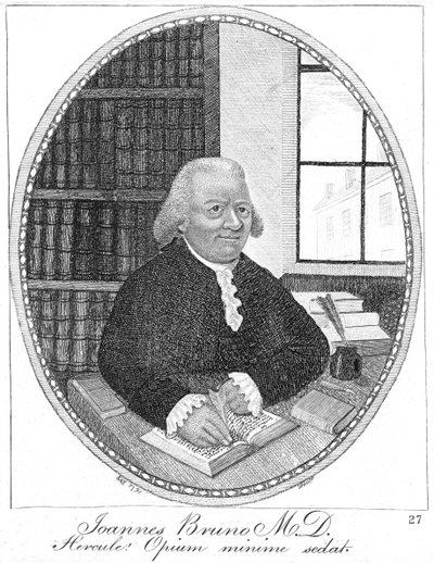 John Brown, skotsk lege, 1791 av John Kay
