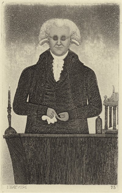 Portrett av Henry Moyes av John Kay