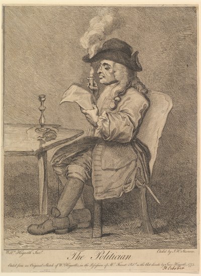 Politikeren, 1775. av John Keyse Sherwin