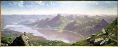 Sør-vest utsikt fra Ben Lomond av John Knox