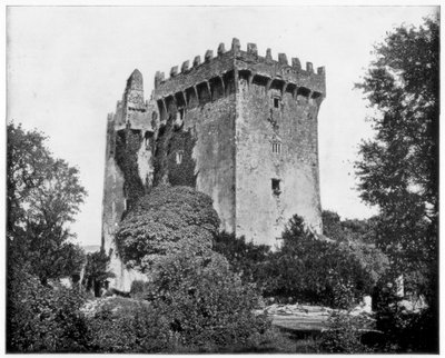 Blarney Castle, Irland, 1800-tallet. av John L. Stoddard