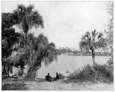 Indian River, Florida, sent på 1800-tallet av John L. Stoddard