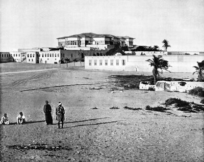 Palace and Harem, Alexandria, Egypt, 1893. av John L. Stoddard