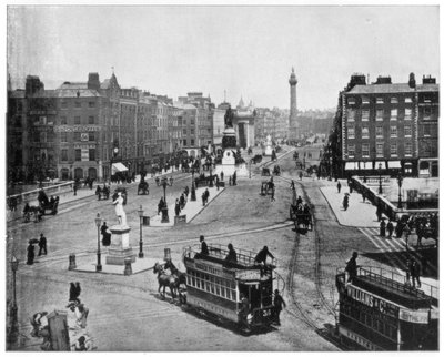 Sackville Street, Dublin, sent på 1800-tallet. av John L. Stoddard