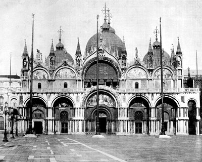 St Marks, Venezia, Italia, 1893. av John L. Stoddard
