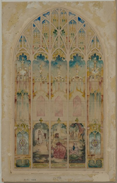 Kapellvindu. av John La Farge