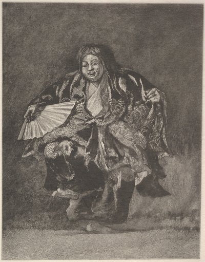 Noh Dancer, ca. 1886. av John La Farge