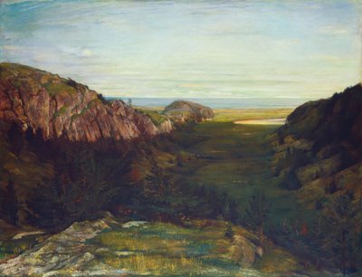 The Last Valley - Paradise Rocks av John La Farge