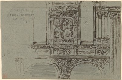Trinity Church, Boston (skip) - Mural Study av John La Farge