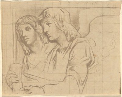 Two Angels for Trinity Church, Boston av John La Farge