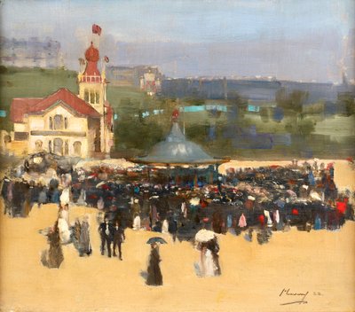 De blå ungarerne, 1888 av John Lavery