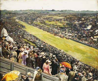 Derbyet av John Lavery