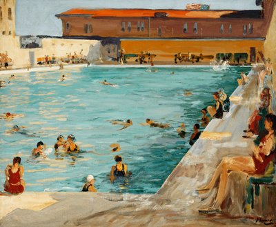 Folkets basseng, Palm Beach av John Lavery