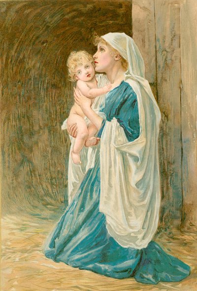 Jomfru Maria med Jesus av John Lawson