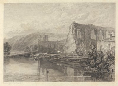 St. Agatha's Abbey, Easby av John Le Keux