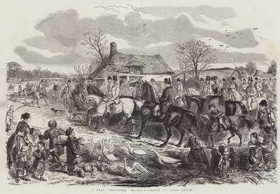 En skikkelig juleferie av John Leech