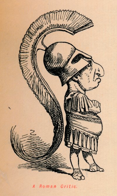 En romersk kritiker, 1852 av John Leech