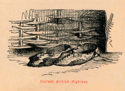 Ancient British Highlows, c1860, c1860. av John Leech