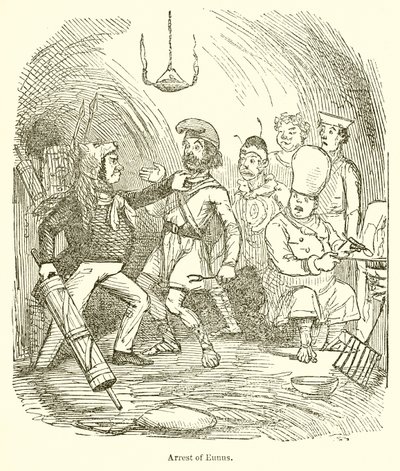 Arrestasjon av Eunus av John Leech