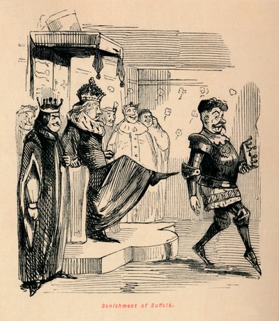 Forvisning av Suffolk, av John Leech