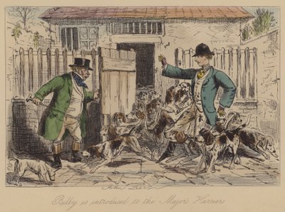 Billy blir introdusert for Mayors Harriers av John Leech