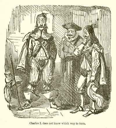 Charles I vet ikke hvilken vei han skal snu av John Leech