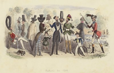 Moter for 1844 av John Leech