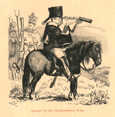 General i den parlamentariske hæren, 1897. av John Leech