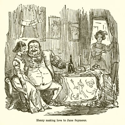 Henry elsker Jane Seymour av John Leech